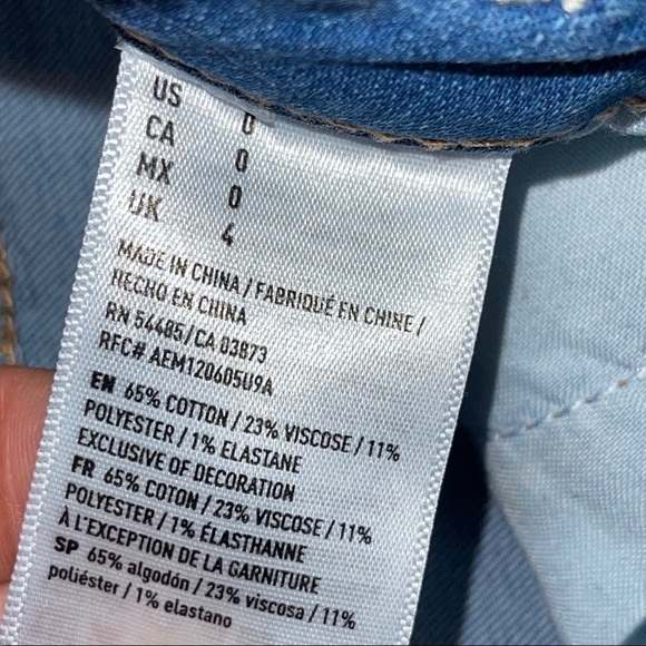 American Eagle Outfitter Midi Stretch Short 0 - Picture 5 of 15